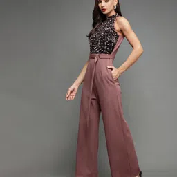 miss chase Embellished Women Jumpsuit image 4