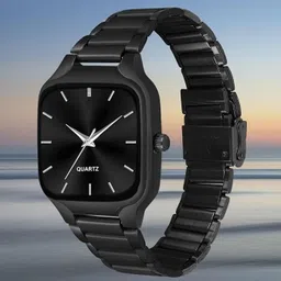 taostry New Premium Analogue Watch Best Gift Watch For Girls & Women Analog Watch - For Men & Women Sqaure Minimilst Design Steel Chain Quartz Analog Watch - TR00764 image 4