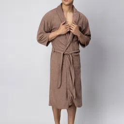 hotgown Brown Large Bath Robe-picture-13