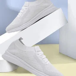 asian Men's & Boy's Casual White Sneaker|School Shoes With Lightweight Running Shoes For Men image 1