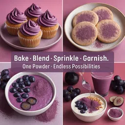 confect Grapes Fruit Powder |Natural Fruit Powder for Smoothies, Baking & DIY Recipes Nutrition Drink image 3