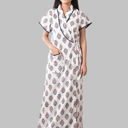 beingbeauty Women Nighty with Robe-picture-15