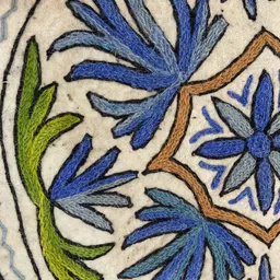 swadeh Multicolour Wool Traditional 24 x 24 Inches Hand tufted Rugs image 4