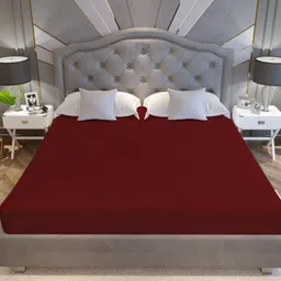 flipkart perfect homes Fitted King Size Breathable, Stretchable, Waterproof Mattress Cover image 2