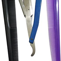 darshan 6" Salon Barber Scissor for Hair Cutting Combo Set Scissors image 4