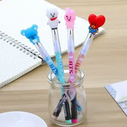 sarasi Beautiful Designer BTS Pencil For Kids, (Pack Of: 4)[Random Color] Pencil-picture-35