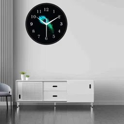 pr craft Analog 25 cm X 25 cm Wall Clock image 3