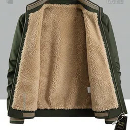 futse peno Men Solid Casual Jacket image 3