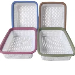sidhdhi enterprise Plastic Storage Basket image 1