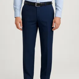 shivicreation Men Regular Fit Blue Polycotton Trousers-picture-16