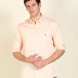 louis philippe jeans Men Slim Fit Solid Spread Collar Casual Shirt-picture-23