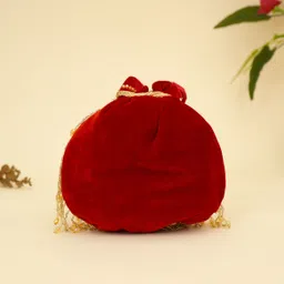 cara Women Red Potli image 2