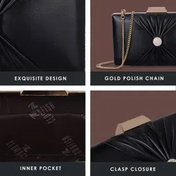 the clownfish Party Black Clutch image 4