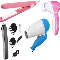 Zooper Hair Straightener Hair Dryer Cordless Hair Trimmer Beauty Face Massager Personal Care Appliance Combo-image-58