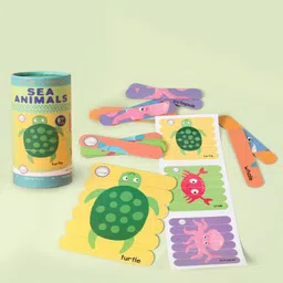 firstcry intelliskills Sea Animals Stick Puzzles --picture-12