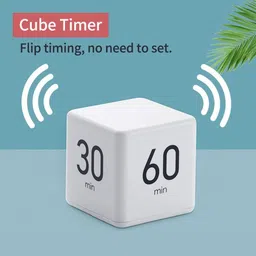 homehunt Digital White Clock image 3