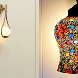 sadhna fancy lighting Swing Arm Wall Light Wall Lamp With Bulb-picture-44