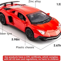 dezicon ecom Diecast Metal Pullback Toy Car Vehicle-DZ157 image 2