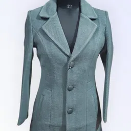 pepzo Women Solid Double Breasted Casual Blazer-picture-40