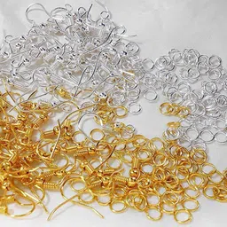 crafts haveli Quilling And Jewellery Making Acessories Combo Of Earring Hooks image 2