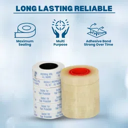 smartpack Transparent Tape Roll for Bread Sealer Machine manual Tape Roll (Manual) image 2