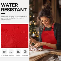 aikoziya PVC Chef's Apron - Free Size image 2