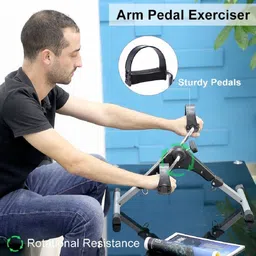 havenview Mini Cycle Exe Mini Pedal Exerciser Cycle image 4