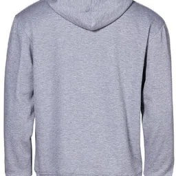 crafted india Men Full Sleeve Solid Hooded Sweatshirt image 2