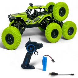aavkar creation Off Roader 4x4 Rock Crawler Car toy For Kids With Fully Remote Control & Monster-picture-12