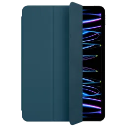 Apple Smart Folio Case for Apple iPad Pro (4th, 3rd, 2nd & 1st Gen) 11 Inch (Magnetic Attachments, Marine Blue) image 4