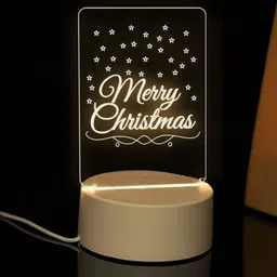 sifty collection Sifty Collections Marry Cristmas Lamp Table Lamp image 4