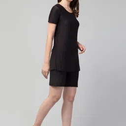 draxstar trends SWI Solid Women Swim-dress Black Swimsuit-picture-21