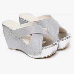 jeevashi Women Wedges Sandal image 1