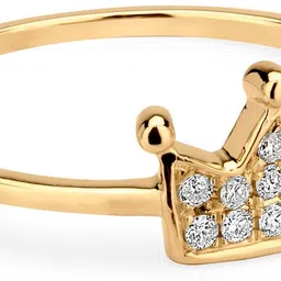 siddheshwar Sterling Silver Diamond Sterling Silver Plated Ring image 2