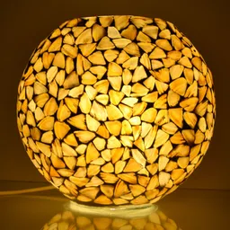 decent glass Mother of Pearl Shell Table Lamp Table Lamp-picture-20