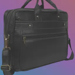 house of common Men & Women Black Messenger Bag-picture-11
