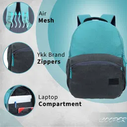 strabo Medium 30 L Laptop Backpack Cooper Unisex bag, for School, College and office bag image 2