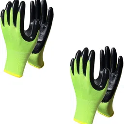 hm evotek Nylon Nitrile Coated Industrial Safety Hand Gloves Anti-Cut, Heat Resistant K3 Gardening Shoulder Glove-picture-17