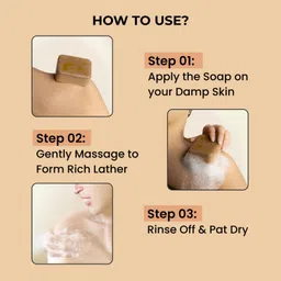 jiore Sandal Wood And Saffron Magic Soap for Tan Removal, Skin brightening Soap image 5