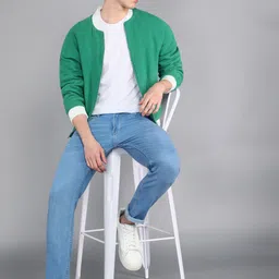 metronaut Men Slim Mid Rise Light Blue Jeans image 2