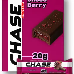 chase protein 20g Protein (Pack of 6) Isolate Whey | No Sugar | Gluten Free | High Fiber High Protein Bars image 1
