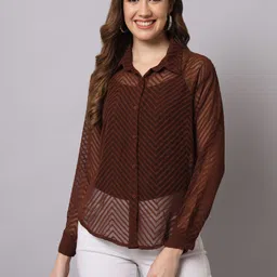 funday fashion Women Regular Fit Solid Casual Shirt-picture-24