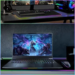 SEAGULL Large Extended RGB Gaming Mouse LED Gaming Desk Keyboard Pad Mat TD-330GA Mousepad image 5