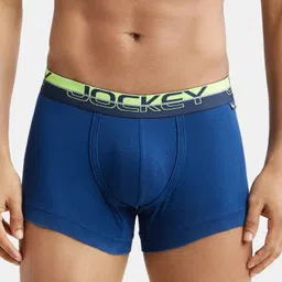 jockey Pack of 2 FP03 Super Combed Cotton Rib Solid Men Trunk image 2