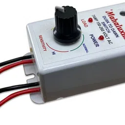 MAHALUXMI Day Night Dusk to Dawn Light Sensor Switch (LDR) Control 7 Amp AC 230V Multipurpose Controller image 2
