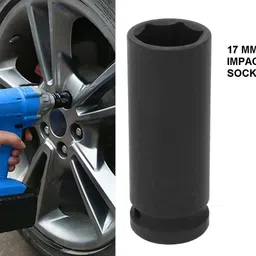 autofit HEAVY DUTY 17 MM 1/2" SQUARE DRIVE DEEP IMPACT HEX SOCKET Socket Set image 4