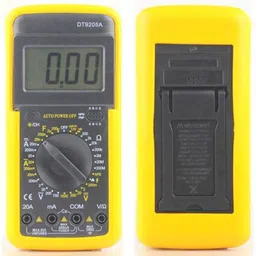 divinext New Arrival with Auto Power Shut down DT9205A Digital Multimeter DT-9205A Extra Large Screen LCD Display with Full Range Automatic Protection Multimeter Ammeter Ohmmeter Resistance Capacitance Meter Digital Voltage Tester image 4