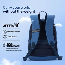 american tourister Small 20 L Backpack Bella 3.0 Style 01, 20 Lts Women College/Office Backpack with Front Organizer image 3