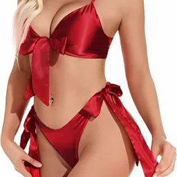 vaia Solid Women Swim-dress Maroon Swimsuit-picture-23
