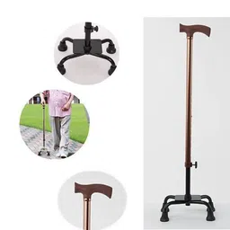 cutfine 4 leg stick with Commode Chair For Toilet,Comfortable For Elderly Pregnant Women Commode Chair image 3